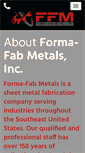 Mobile Screenshot of formafab.com